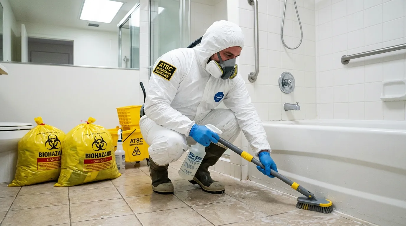 Decontamination equipment deployed for Blood Cleanup in White Meadow Lake